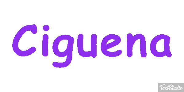 Cigüeña Efekt tekstowy