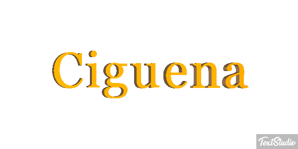 Cigüeña Efekt tekstowy