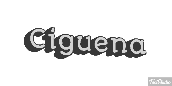 Cigüeña Efekt tekstowy