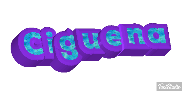 Cigüeña Efekt tekstowy