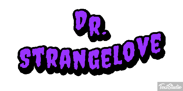 Dr. Strangelove Текстовый эффект
