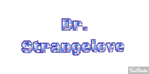 Dr. Strangelove Текстовый эффект