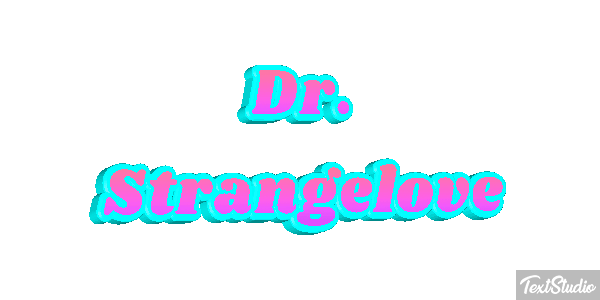 Dr. Strangelove Текстовый эффект