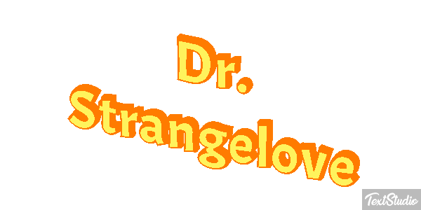 Dr. Strangelove Текстовый эффект