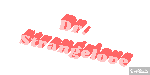 Dr. Strangelove Текстовый эффект