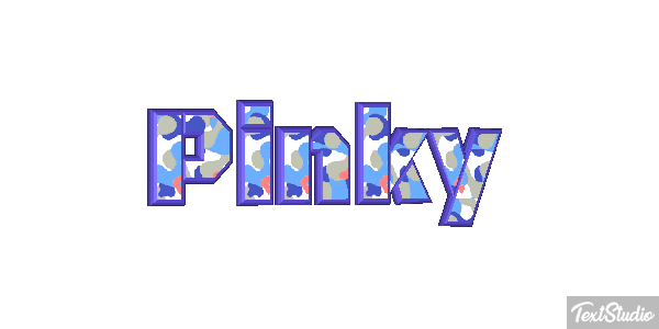 Pinky Text effect