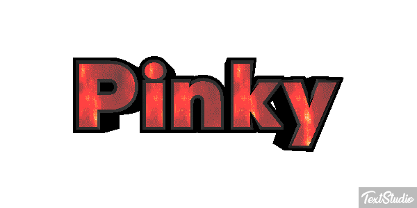 Pinky Text effect