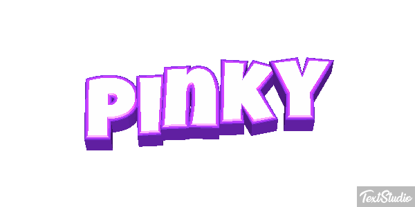 Pinky Text effect