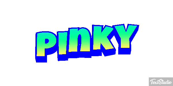 Pinky Text effect