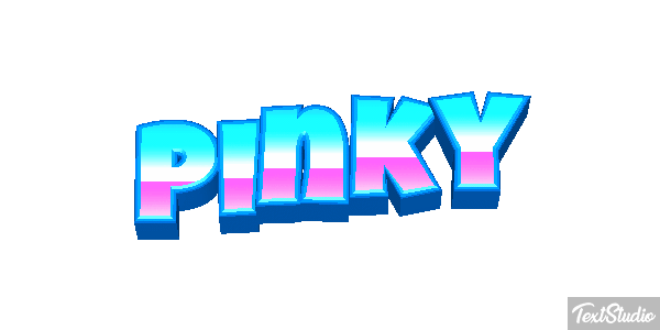 Pinky Text effect