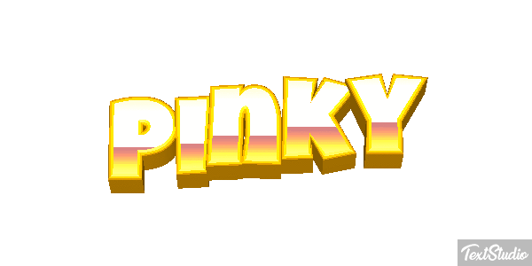 Pinky Text effect
