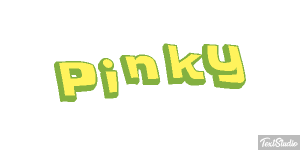 Pinky Text effect
