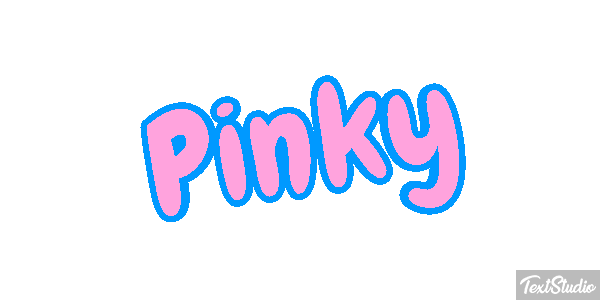Pinky Text effect