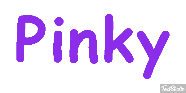 Pinky Text effect