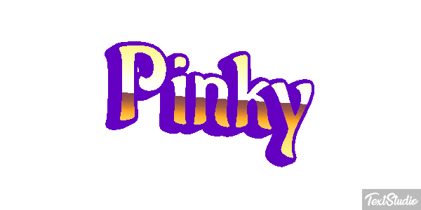 Pinky Text effect