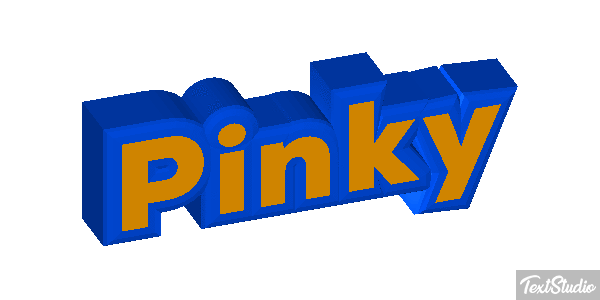 Pinky Text effect