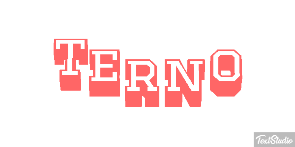 Terno Effetto testo