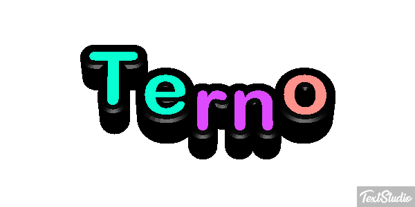 Terno Effetto testo