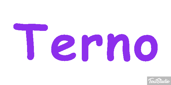 Terno Effetto testo