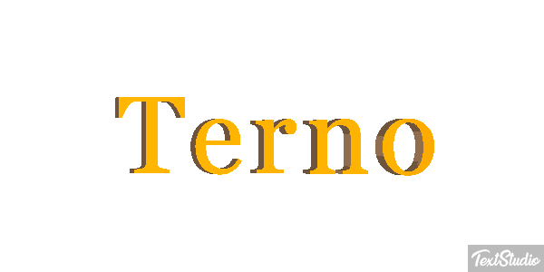 Terno Effetto testo