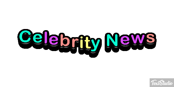 Celebrity News Effetto testo
