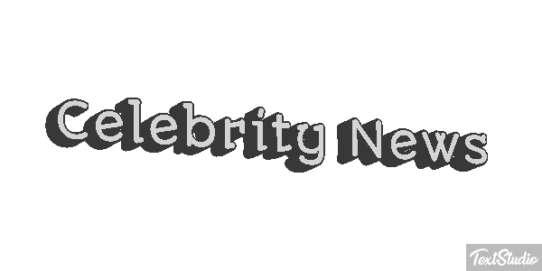 Celebrity News Effetto testo