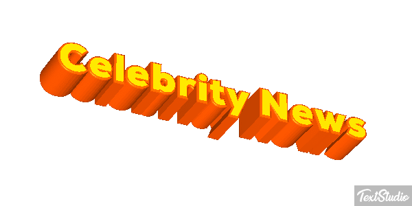 Celebrity News Effetto testo
