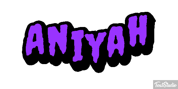 Aniyah Text effect