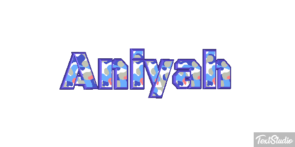 Aniyah Text effect