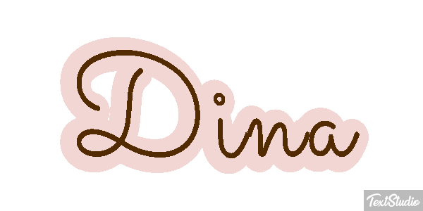 Dina Effetto testo