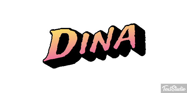 Dina Effetto testo