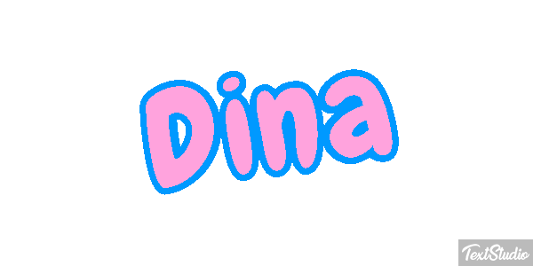 Dina Effetto testo
