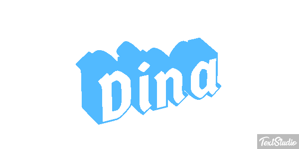 Dina Effetto testo