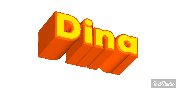 Dina Effetto testo