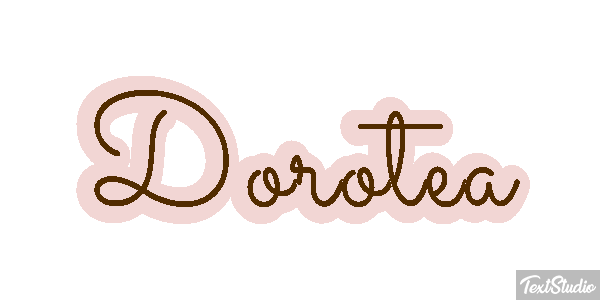 Dorotea Text effect