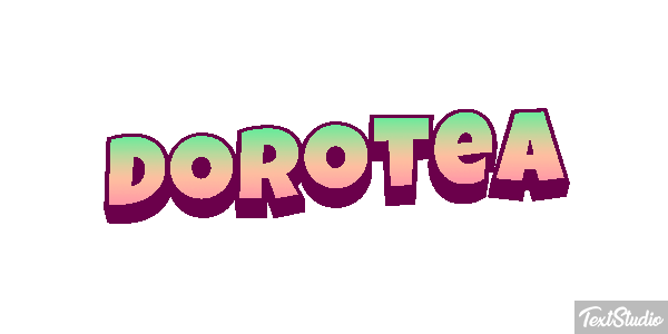 Dorotea Text effect