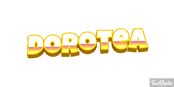 Dorotea Text effect