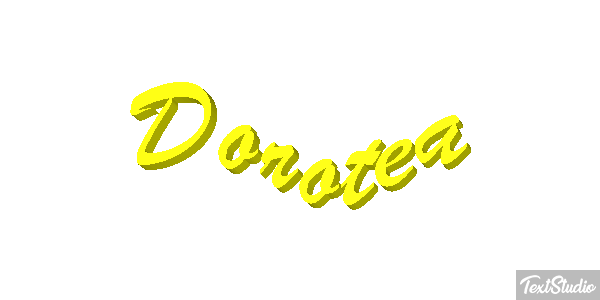 Dorotea Text effect