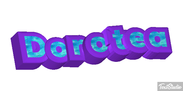 Dorotea Text effect