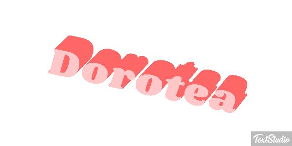 Dorotea Text effect