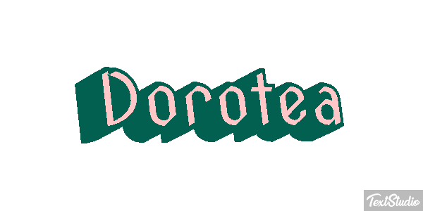 Dorotea Text effect