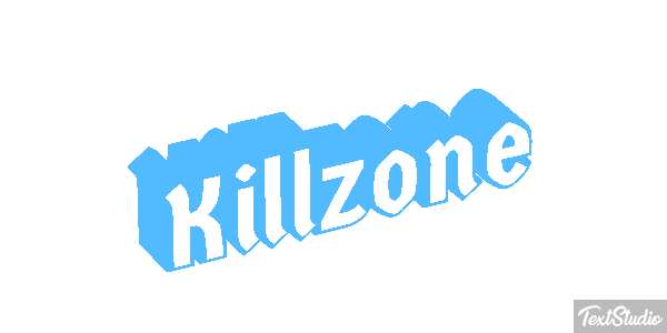 Killzone Efeito do texto