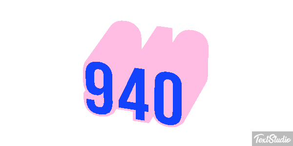 940 Effetto testo