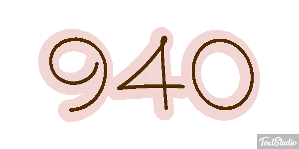 940 Effetto testo
