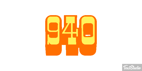 940 Effetto testo