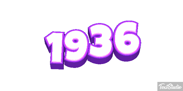 1936 Efecto de texto