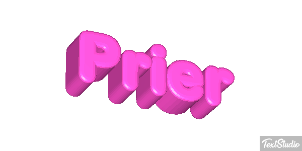 Prier Effet de texte