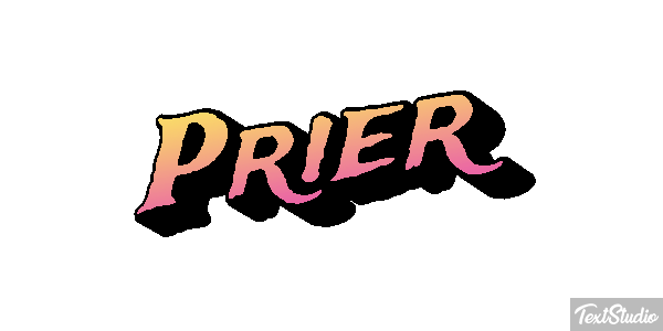 Prier Effet de texte