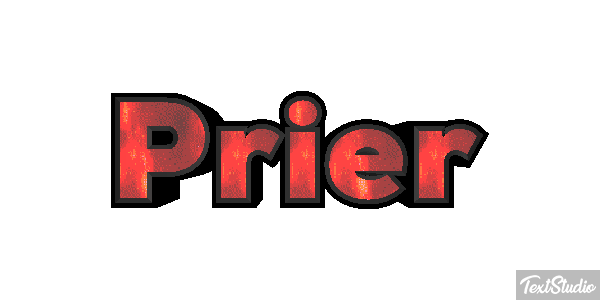 Prier Effet de texte