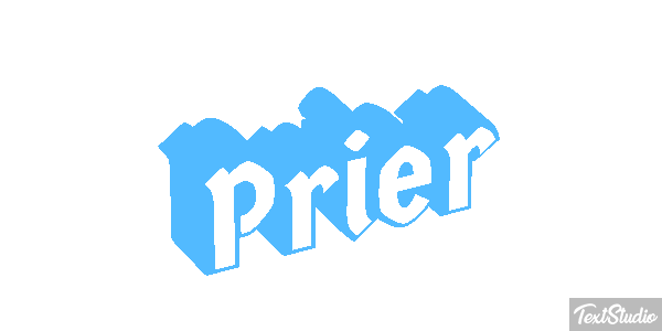 Prier Effet de texte